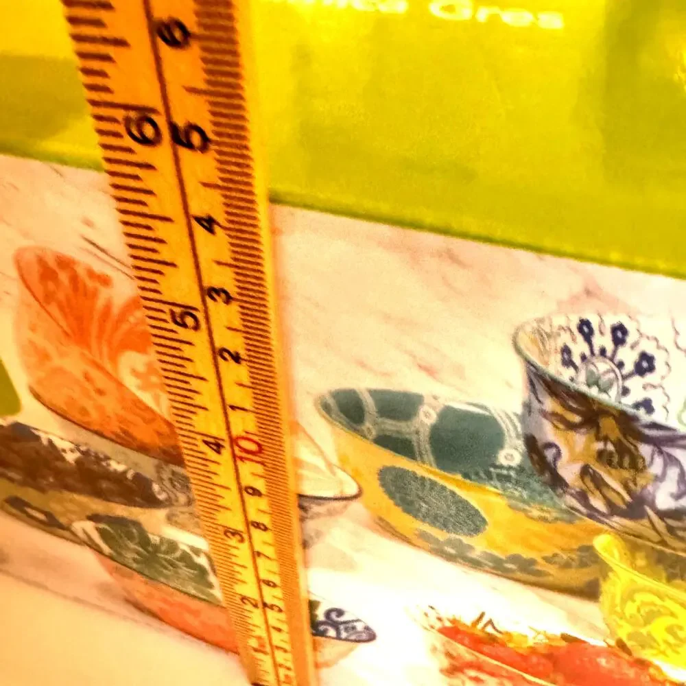 Provence Stoneware 10 Piece Ceramic Bowl Set Multi Patterned Multicolor NIB
